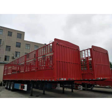 High Quality 3 Axle Low Bed Semi Trailer